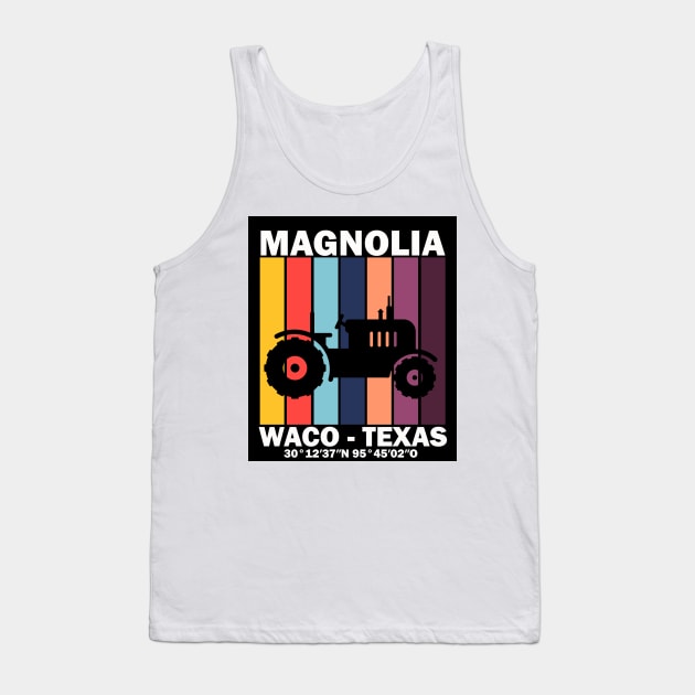 Magnolia Texas Tank Top by JohnRelo